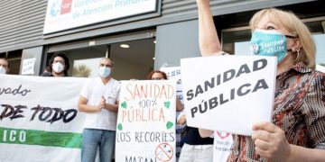 Movilizaciones en Madrid en defensa de la Sanidad Pública